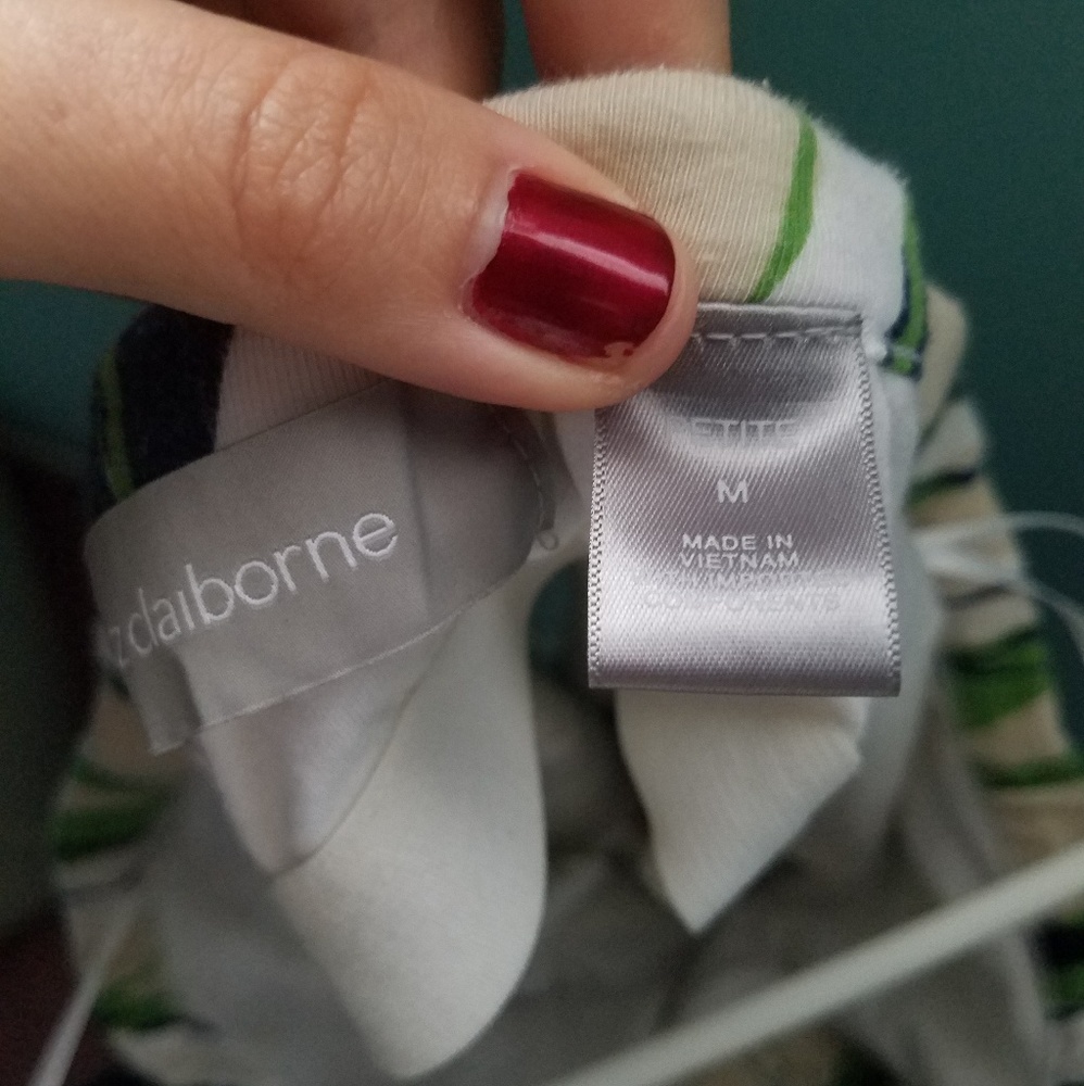 Liz Claiborne Halter Top Size MP - Picture 5 of 5